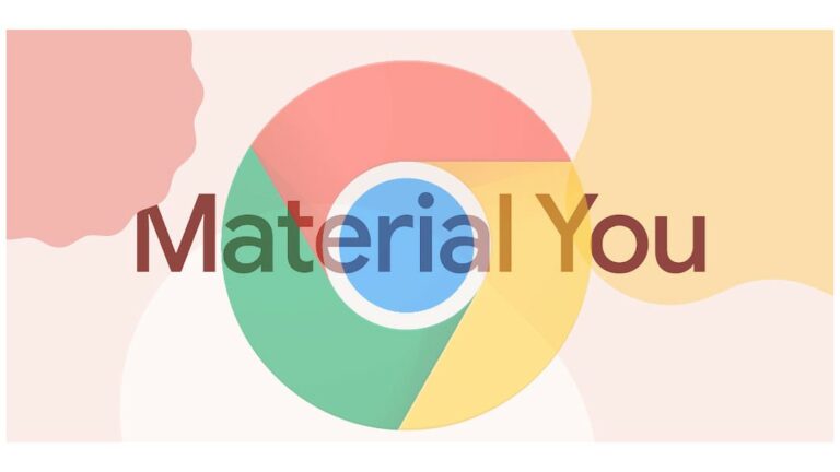 Material you Chrome Android