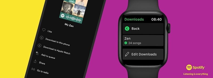 how to download spotify on apple watch